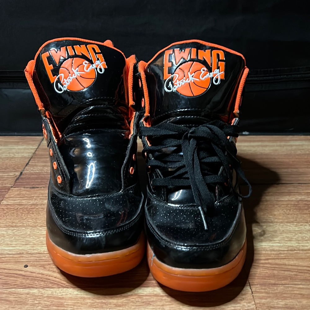 PATRICK EWING limited-edition 'PATENT LEATHER HALLOWEEN'